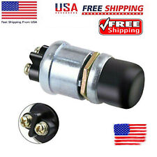 12V Waterproof Switch Push Button Horn Engine Start Starter For Car Boat Track picture
