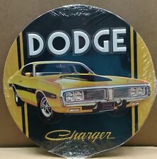 Reproduction Metal Round 73-74 Dodge Charger Rallye Sign. 12