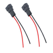 2Pcs Socket Wires Male Adapter Bulb Wiring Harness 12V For LED Headlight Lamps picture
