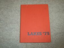 1975 MOUNTAIN LAKES HIGH SCHOOL YEARBOOK - MOUNTAIN LAKES, NEW JERSEY - YB 2078 picture