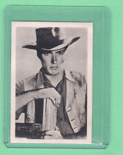 1959-61  CLINT EASTWOOD  Japanese Bromide/Menko Card..Very Rare...Nrmnt-Mint C picture