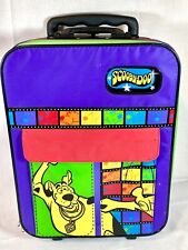 Vintage 2000 Scooby Doo Rolling Suitcase Carry On Luggage Bag Wheelie Cartoon picture