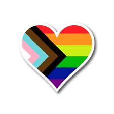New LGBTQ Heart Emoji Magnet Decal, Automotive Magnet picture