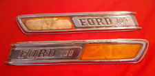 1968-1972 Ford Truck F100 Hood Emblems 68-72 F-100 69 70 71 1969 1970 1971 (2152 picture