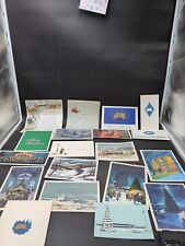 1950s 60s 70s General Motors GM Employee Christmas Cards Lot Original Rare picture