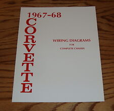 1967 1968 Chevrolet Corvette Wiring Diagrams for Complete Chassis 67 68 Chevy picture