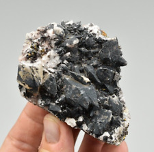 Calcite with Chalcopyrite and Hematite- Pea Ridge Mine, Washington Co., Missouri picture