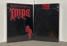 Whispering Imps Black Edition Playing Card Deck~Free Shipping picture