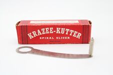 Vintage 1970s Krazee Kutter Spiral Slicer Crazy Potato Tool Made In USA NOS VTG picture