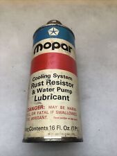 1970’s Mopar Plymouth Dealership Rust Resistor Water Pump Display Can Lot B picture