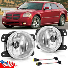 For Dodge Magnum 05-08 Bumper Pair Fog Light Driving Lamp Replacement Clear Lens picture