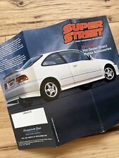 1998 Honda Civic SUPER STREET OEM Accessories Brochure EM1 EK9 EJ8 EJ6 RARE picture