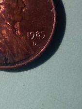 1985 d Lincoln Error Penny Doubling in Date & Mintmark picture