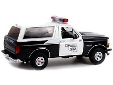 1996 Ford Bronco Police Black and White Oklahoma Highway Patrol 