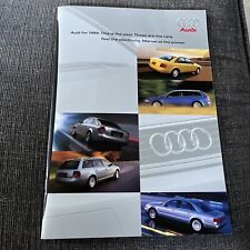 1999 Audi Brochure A4 Avant A6 A8 Sedan picture