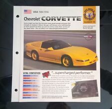 Imp Chevrolet corvette c3  information  brochure hot cars race car vette chevy picture