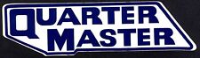 Quarter Master Racing Clutches Original Large Sticker Decal 3