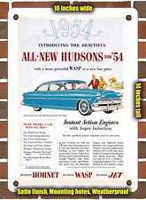 METAL SIGN - 1954 Hudson Wasp Club Sedan - 10x14 Inches 2 picture