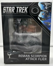 Star Trek Reman Scorpion Attack Flier UNRELEASED Eaglemoss Sealed IN HAND USA picture