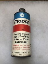 1970’s Mopar Plymouth Dealership Rust Resistor Water Pump Display Can Lot F picture