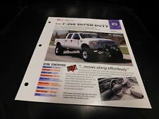 1999-2004 Ford F-350 Truck Super Duty Spec Sheet Brochure Photo Poster 00 01 02 picture