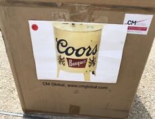 Coors Banquet Beer BBQ Smoker Grill Brand New picture