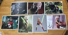 Star Wars Celebration Blank Photo Lot X7 Official Pix OPX picture