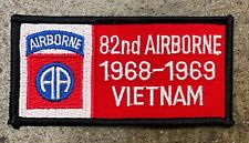 MILITARY PATCH- VIETNAM 82ND AIRBORNE 1968-1969- 2