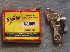 1950 circa SHURHIT CONTACT SET – IGNITION REPAIR PARTS  A-100V  P-77  MADE IN US picture