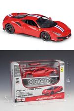 Maisto 1:24 Ferrari 488 Pista Alloy Diecast vehicle Car MODEL Toy Gift Collect picture