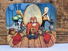 Vintage 1997 Looney Tunes Yosemite Sam, Marvin Martian Mouse Pad Warner Bros picture