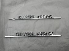 1999 Buick Silver Arrow Emblem Set New Reproduction Chrome Plated  CNC Machined picture