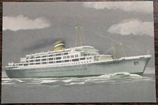 Portuguese Passenger ship VERA CRUZ (1952-1973) postcard picture