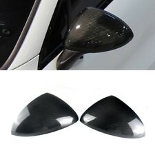 2Pcs Car Carbon Fiber Side Rear View  Cover Trim for-  958 2011-2014 I2M6 picture