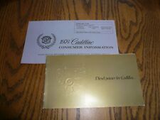 1976 1979 Cadillac Owner's Information Booklets - Glove Box - Two picture
