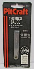 Vintage PitCraft Thickness Gauge No. 0412 New in Original Package  picture