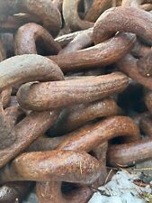 10 pound wrought iron anchor chain link picture