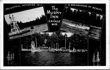 SAYNER, Wisconsin WI Musky Inn, Big St. Germaine Lake 1951 PM Multi View Photos  picture