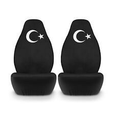 Turkish Logo Car Seat Cover (White) picture