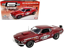 1969 Ford Mustang BOSS 429 Gasser Mr Gasket Co Drag 870 1/18 Diecast Model Car picture