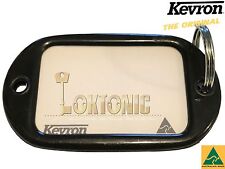 Kevron Pack10 Black Large Hotel Key Tags Garage School Car Show Room Locker Shed picture