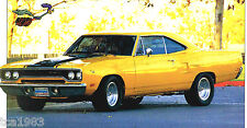 1970 PLYMOUTH ROAD RUNNER 440 SPEC SHEET/Brochure:MOPAR picture