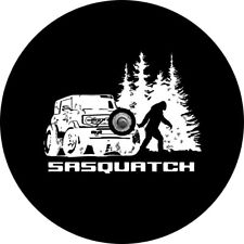 Sasquatch Tire Cover for JL with Back Up Camera Access Any Size Same Price picture