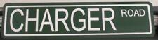 METAL STREET SIGN CHARGER ROAD FITS HEMI DODGE HELLCAT SCAT PACK GARAGE BAR   picture
