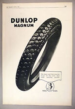 Dunlop Magnum Tire PRINT AD - 1920 ~~ Large 11