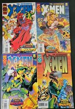 X-MEN AGE OF APOCALYPSE SET OF 44 ISSUES 1995 MARVEL COMICS FULL SETS 10TH ANN+ picture