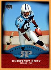 COURTNEY ROBY(TENNESSEE TITANS)2005 UPPER DECK/Rookie Card picture