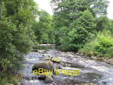 Photo 6x4 The River East Allen Allendale Town Looking upstream at two set c2007 picture
