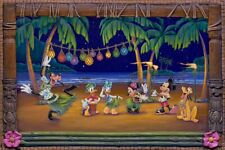 Disney Fine Art Denyse Klette Signed Ltd Ed 195 Print Goofy's Got Dance Moves picture