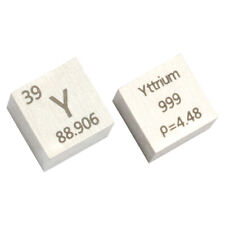 Metal Periodic Table Element Cubes 10mm Size 99.95% Purity Collection 1cm Cube picture